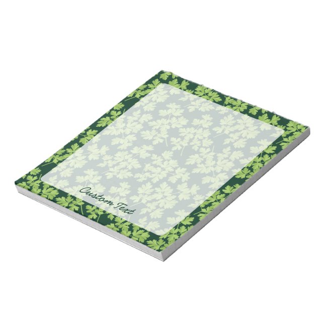 Bloc-note Motif de persil (Tourné)