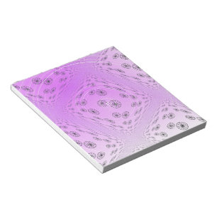 Bloc-note Motif de roues flottantes abstraites