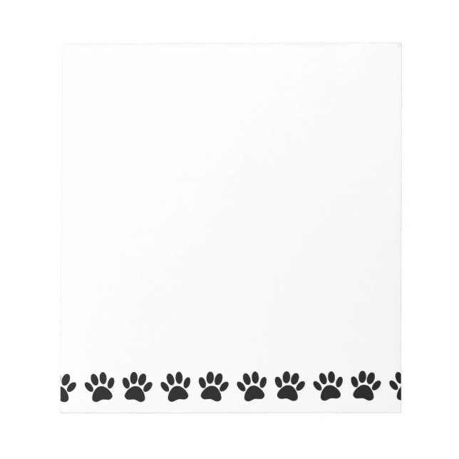 Bloc-note Motif Dog Paw (Devant)