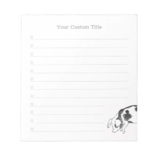 Bloc-note Motif minimaliste de Cottagecore vintage représent