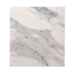 Bloc-note Motif moderne en marbre noir gris rose
