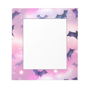 Bloc-note Motif Pastel Goth Bats