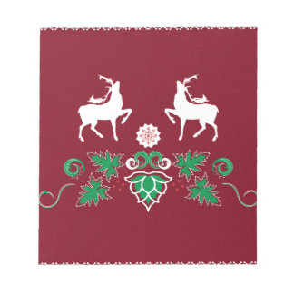 Bloc-note Motif sans couture de Noël