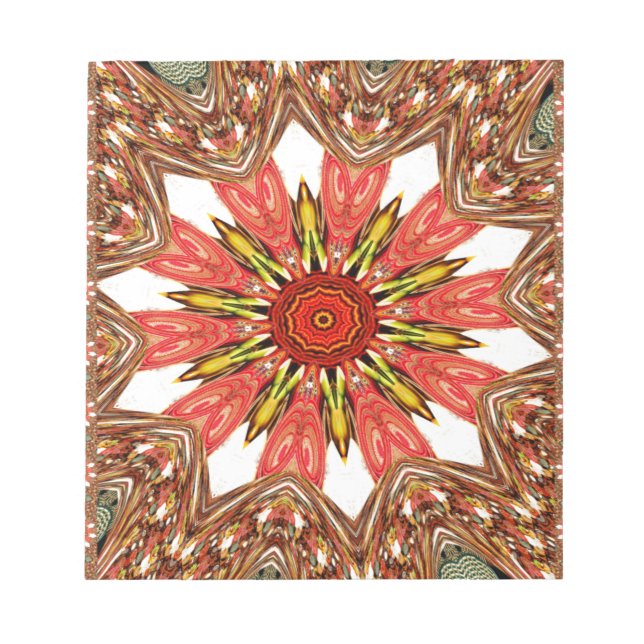 Bloc-note Motif traditionnel d'Asie africaine (Devant)