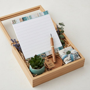 Bloc-note Motifs mixtes shabby chic, cliquez sur modifier po