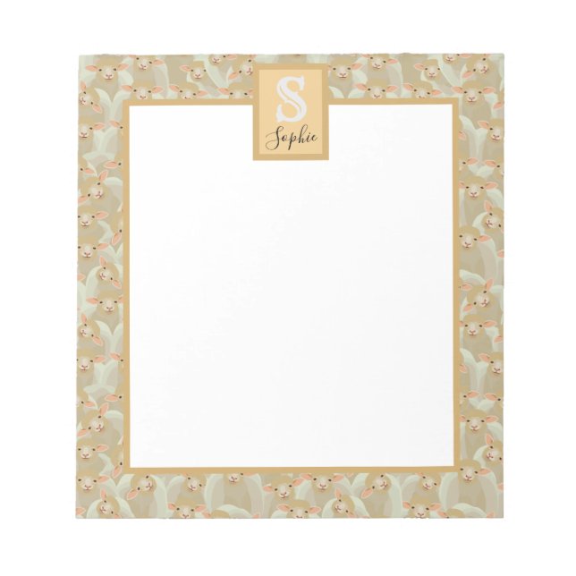 Bloc-note Mouton (Devant)