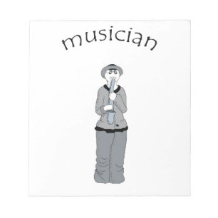 Bloc-note musicien