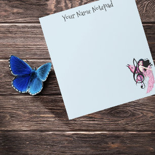 Bloc-note Musique Note Fée