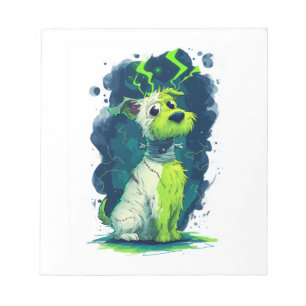 Bloc-note Mutt Monstre - Chien Mignon d'Halloween