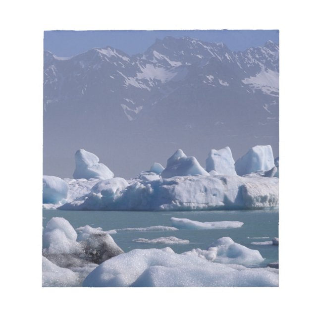 Bloc-note NA, États-Unis, Alaska, chaîne St. Elias, rivière  (Devant)