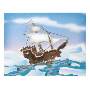 Bloc-note Navire de brise-glace