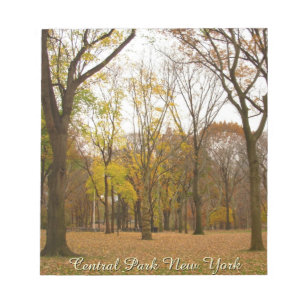 Bloc-note New York Souvenir Notepad Central Park NYC Cadeau