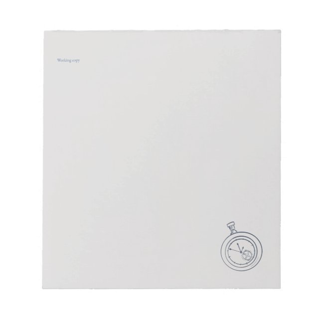 Bloc-note Nocturnal Study dark academia Pocket Watch    (Devant)