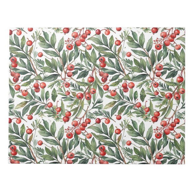 Bloc-note Noël aux Redberry (Devant)