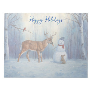 Bloc-note Noël des Deer & Funny Snowman