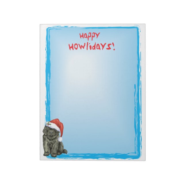 Bloc-note Noël Terre-Neuve (Tourné)