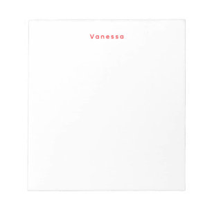 Bloc-note Nom de calligraphie classique professionnel person