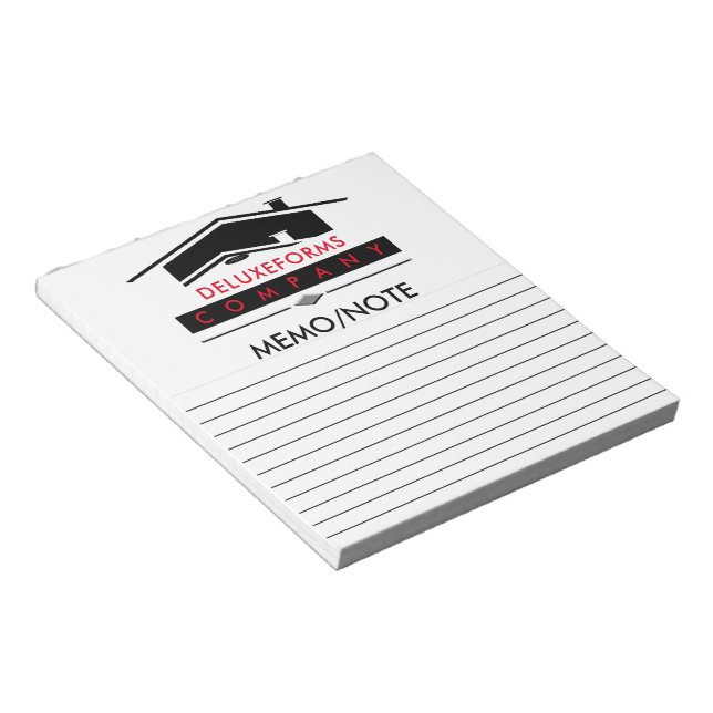 Bloc-note Note de note sur le toit noir (Incliné)