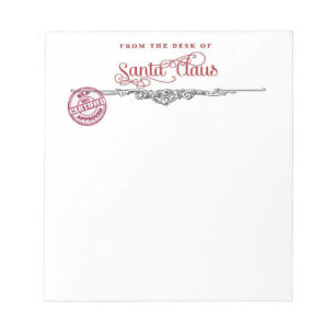 Bloc-note Note de Père Noël