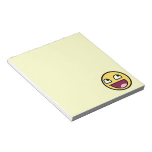 Bloc-note Notepad Awesome Face