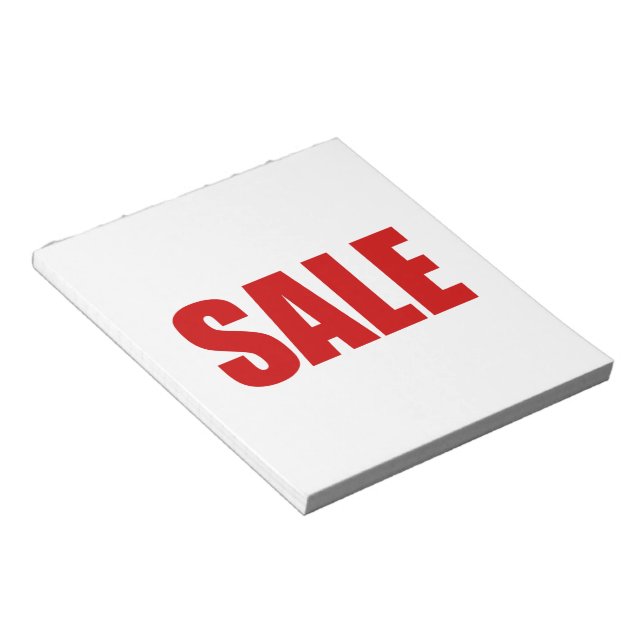 BLOC-NOTE NOTEPAD DE VENTE (Incliné)