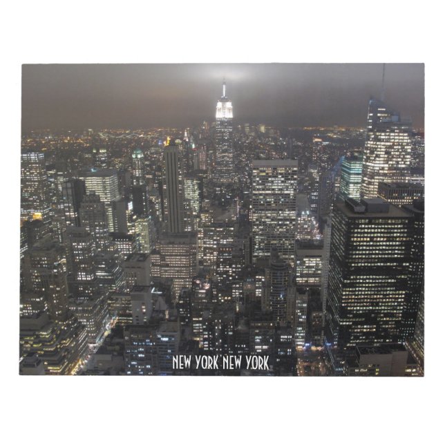 Bloc-note Notepads d'état New York Souvenir (Devant)