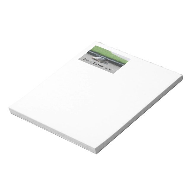 Bloc-note Notepads pour golfeurs (Tourné)