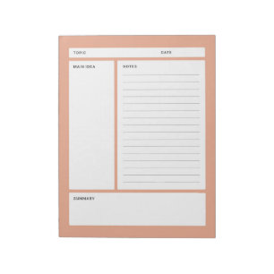 Bloc-note Notes Cornell (ligne)