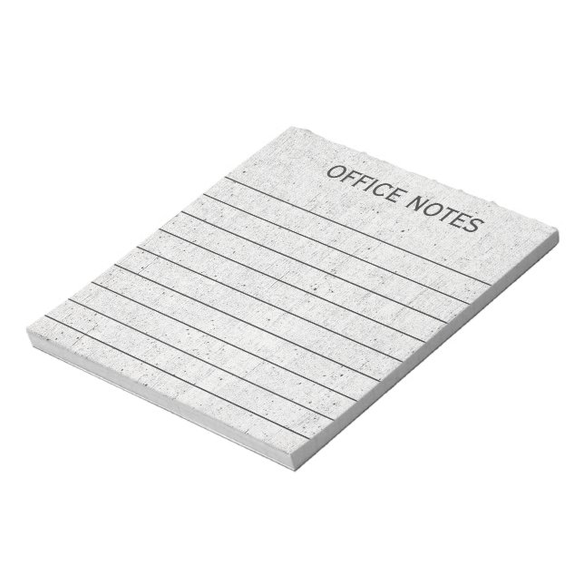 Bloc-note Notes du bureau d'affaires organisé (Tourné)