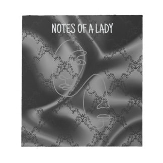 BLOC-NOTE NOTES D'UNE LADY NOTEPAD