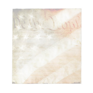 Bloc-note Nous le drapeau américain de personnes