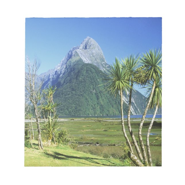 Bloc-note Nouvelle-Zélande, South Island, Miter Peak, (Devant)