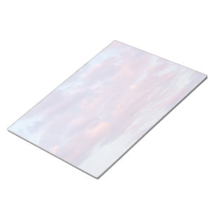 Bloc-note Nuages roses et violets