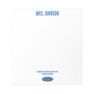 Bloc-note Observe Question Explore: The Scientific Method