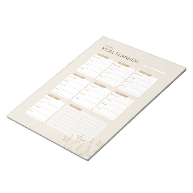 Bloc-note Occupy Jewish Mom Weekly Meal Planner 2024 (Incliné)