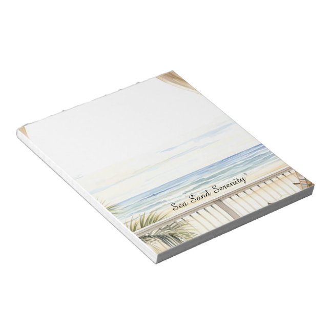 Bloc-note Ocean View Beach Serenity (Incliné)