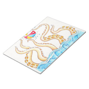 Bloc-note Octopus Jouer Beach Ball