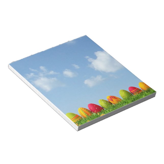 Bloc-note OEufs de Pâques Machés de papier (Incliné)