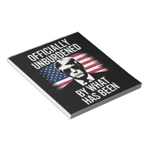Bloc-note Officiellement Délivré De Ce Qui A été Trump