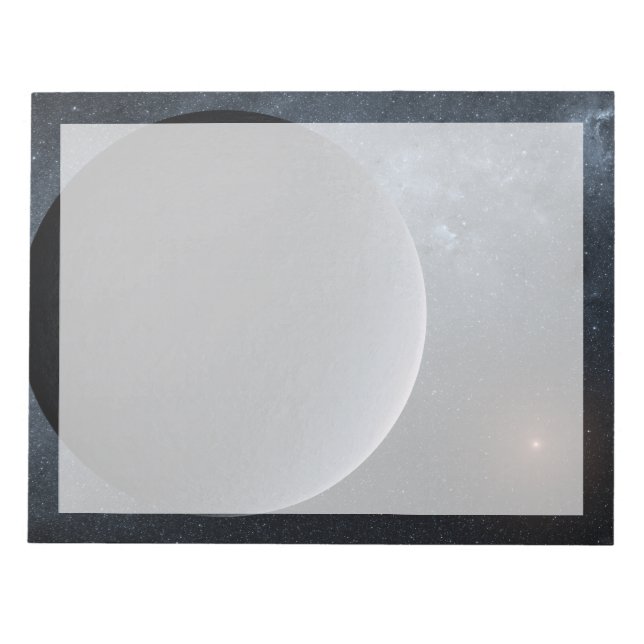 Bloc-note Ogle Exoplanet-2016-Blg-1195Lb Orbits Une Petite É (Devant)