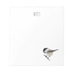 Bloc-note oiseau "noir"