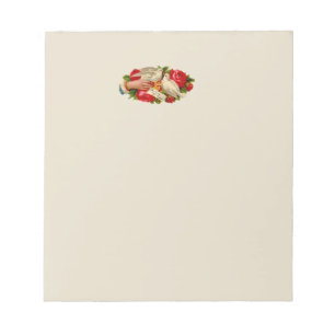 Bloc-note Oiseaux vintage amour victorien colombe art classi