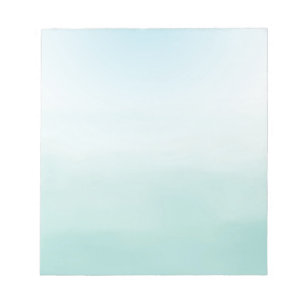 Bloc-note Ombre bleu menthe