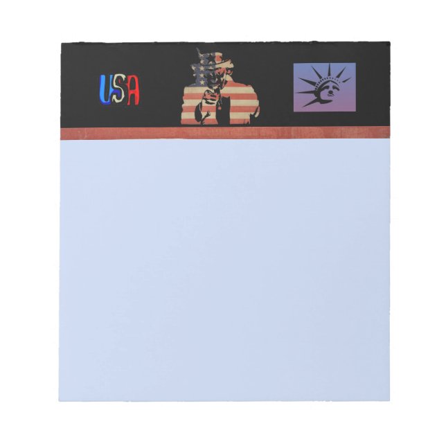 Bloc-note Oncle Sam Note Pad (Devant)