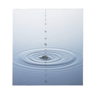 Bloc-note Onduler sur l'eau