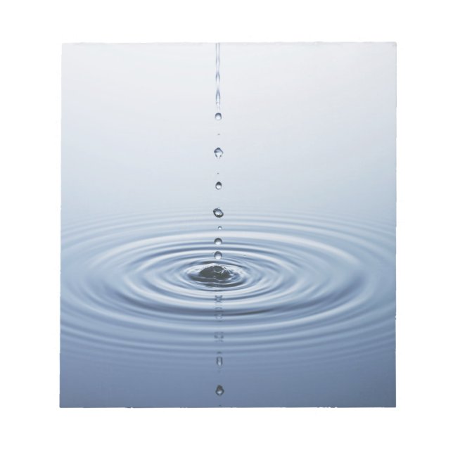 Bloc-note Onduler sur l'eau (Devant)