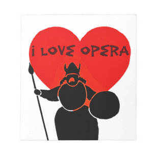 Bloc-note Opéra Lover_