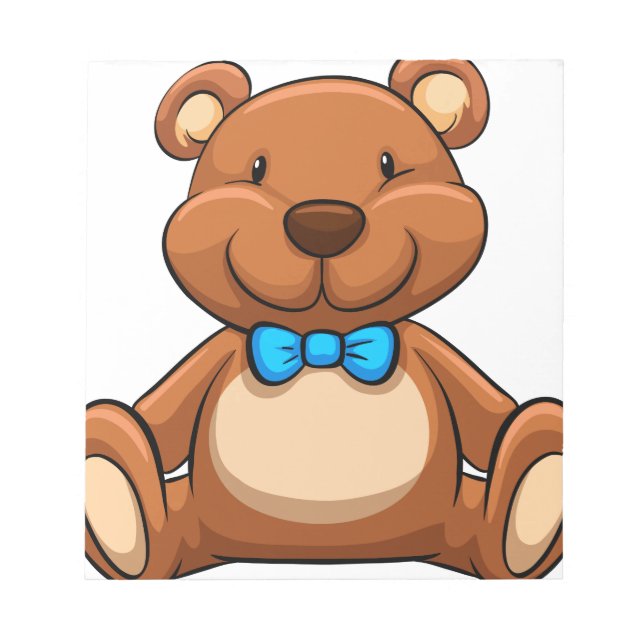 Bloc-note Ours en peluche (Devant)