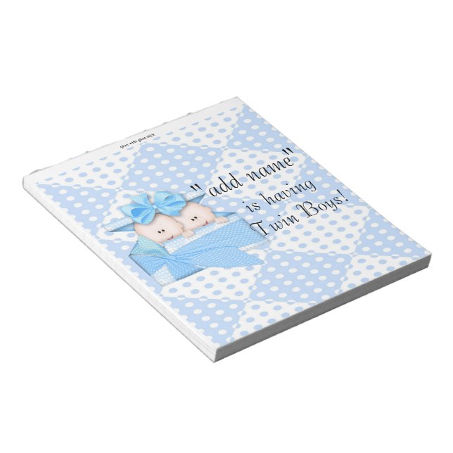 Bloc-note Pack de Baby shower Candy Bar Wrappers Party Favor (Incliné)