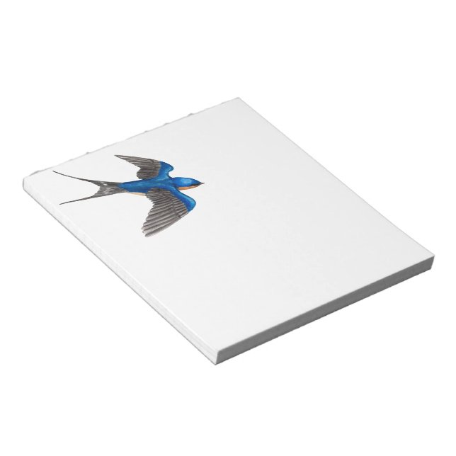 Bloc-note Pad de note d'avale de la grange volante (Incliné)